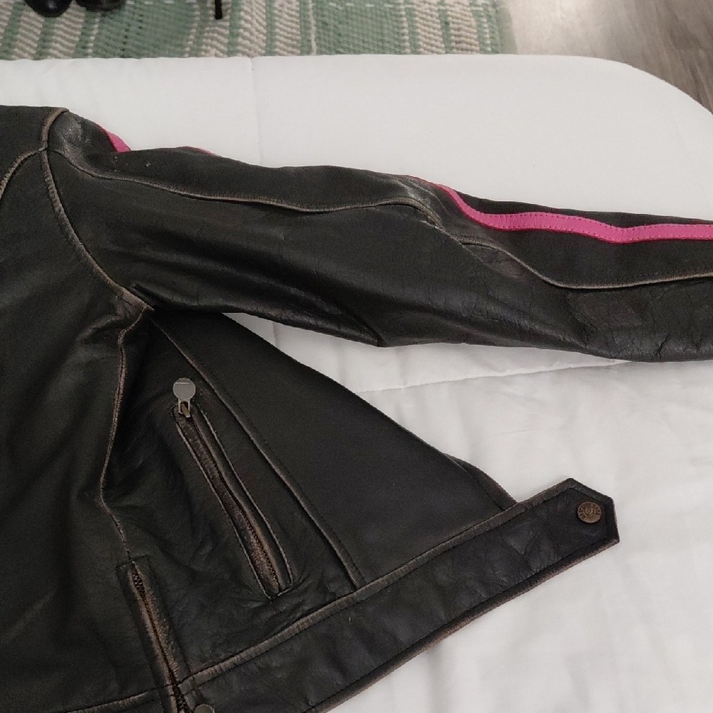 Grateful Dead Leather Jacket - Black and Brown - Picture 4 of 11